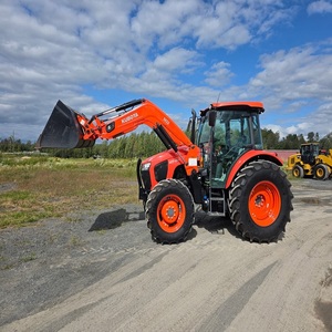 Tracteur agricole Kubota M5-091 à roues, 92 CV, 4 roues motrices, moteur diesel, avec chargeur, à vendre - Product Image 2