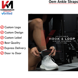 Breathable Ankle Strap Gym <b>Cable</b> <b>Attachment</b> Leg Workout Glute Training Fitness Wholesale Supplier - Product Image 3