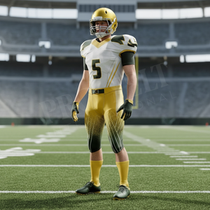 Latest Design Customized Printed American Football Uniform Jersey Pants <b>Set</b> Lightweight Teamwear Athletic Adult Youth Match Kit - Product Image 3