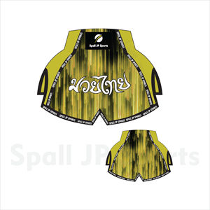 Pantalones Cortos de Muay Thai Personalizados de Primera Calidad, Logotipo Personalizado Sublimado, Pantalones Cortos para Hombre, Pantalones Cortos de Muay Thai para Adultos - Product Image 6