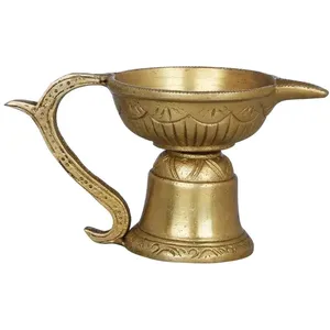 Bold Blossom Brass <b>Stick</b> Incense Burner Aromatic <b>Diffuser</b> for Multi-Regional Incense All-Season Use - Product Image 5