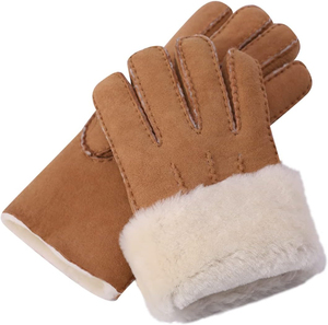 Gants en laine unie pour femmes, vente en gros |   Gants décontractés tricotés chauds pour l'hiver, longueur poignet |   Logo personnalisé OEM et ODM - Product Image 4