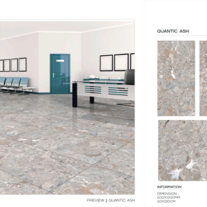 <b>Polished</b> Glazed Porcelain Tiles 600x1200mm High Gloss Large Format <b>Flooring</b> Wall Tile for Contemporary Interior Residential - Product Image 1