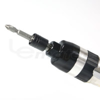Destornillador Neumático de Impacto, Herramienta Industrial Lematec, 100 N-M de Torque, 13000 RPM, Mandril de 4-6 mm, 90 PSI, Velocidad Variable