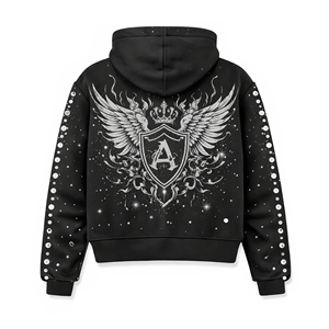 Ensemble sweat-shirt et pantalon de survêtement en coton 100% personnalisé avec logo, 10 couleurs, imprimé haute résistance, broderie 3D, écologique - Product Image 2