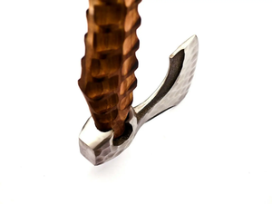 Hache de Bushcraft LEGACY BLADES, lame en acier au carbone forgée, manche en bois fait main, hache de plein air, fabricant en gros - Product Image 5