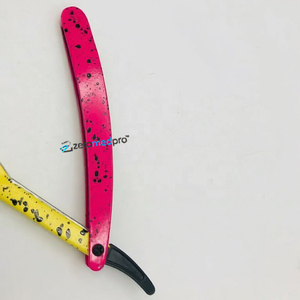 มีดโกนหนวดแบบมืออาชีพ ใบมีดเปลี่ยนได้ โลโก้สั่งทำพิเศษ ตัวมีดเคลือบกระดาษสแตนเลส - Product Image 4