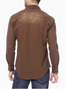 Camisa Casual de Mezclilla para Hombre, Camisa de Algodón Resistente con Botones, Alta Calidad, OEM, ODM, Fábrica de Ropa de Marca Privada, Algodón Premium para Hombre - Product Image 2