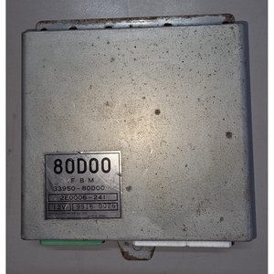 โมดูลควบคุมเครื่องยนต์ ECU ซูซูกิ FBM มือสอง ยี่ห้อ Nippon ใช้ได้กับโมดูลควบคุมเครื่องยนต์ ECU ซูซูกิ FBM 33950-80D00 อะไหล่รถยนต์ - Product Image 4