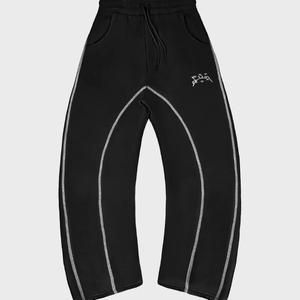 Conjunto de 2 Piezas, Sudadera con Capucha y Pantalones a Rayas, Ropa Deportiva Informal de Invierno, Estilo Holgado - Product Image 3