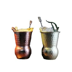 Nueva jarra de cerveza de acero inoxidable plateada para Bar Mint Julep Cups Venta al por mayor Cerveza de acero inoxidable Julep Cup - Product Image 1