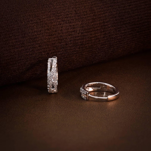 Pendientes de Aro Pequeños con Diamantes Cultivados en Laboratorio, 0.23CTW, Calidad F-G VVS-VS, Joyería de Diamantes para Uso Diario, para Mujer - Product Image 5