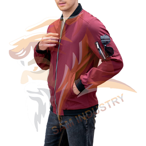 Chaqueta de Satén para Hombre de Alta Calidad, Chaquetas de Satén para Hombre de la Mejor Calidad, Chaquetas de Invierno de Satén para Hombre con Talla Personalizada - Product Image 5