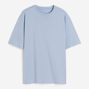 T-shirt homme en coton épais 300 g/m², coupe ample à épaules tombantes, designs personnalisés, OEM, surdimensionné, vente en gros, best-sellers - Product Image 3