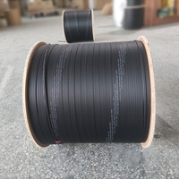 Kabel Drop FTTH DEKAM 1/2/4 Core G657A1 SM Fiber Optik untuk Jaringan Filipina