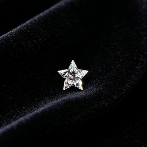 Piedra Suelta en Forma de Estrella Cultivada en Laboratorio, Certificada por IGI, 3mm-5mm, VVS1, Excelente, Gema Sintética Blanca para Joyería, Diseño Personalizado - Product Image 3