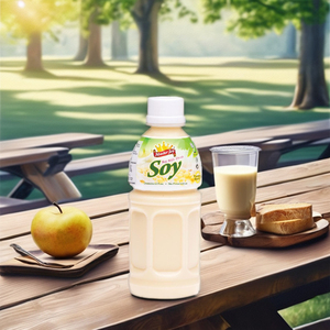 HALAL MASTER JOY Boissons au lait de soja de Malaisie prêtes à boire, stérilisées de qualité supérieure et sans OGM Boîte et bouteille - Product Image 1