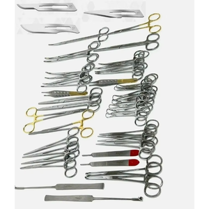 2026 HIGH QUALITY 38 PCS CANINE+FELINE SPAY PACK VETERINARY <b>SURGICAL</b> <b>INSTRUMENTS</b> Scissors, Forceps Set - Product Image 3