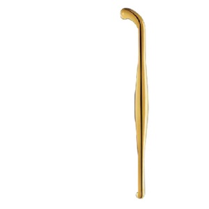 Awesome Brass <b>gold</b> Color Exterior <b>Door</b> Handle Metal Office School Restaurant Hotel Hospital Pull Handle Durable Furniture pull - Product Image 2