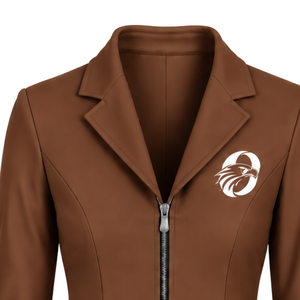 Chocolate Brown Equestrian <b>Jacket</b> for <b>Women</b> Tailored Riding Blazer Elegant Horse Riding Competition Coat Customized Wholesale - Product Image 3