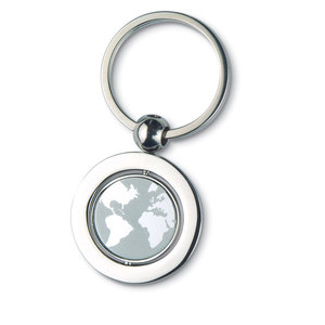 Portachiavi aziendale mondo Globy in un Design unico a forma di mondo - Product Image 1