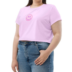 Soft Breathable <b>Top</b> Trendy Lightweight New Design High Soft Comfortable Custom Printed Casual Street Wear Summer Women <b>Crop</b> <b>Top</b> - Product Image 6