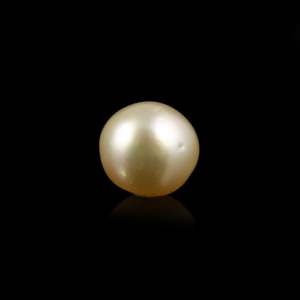 Perle dorée exquise de 4,65 carats, pierre précieuse en vrac pour bijoux fins - Product Image 1