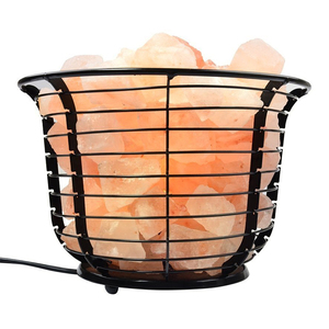 Lampes en sel de l'Himalaya, pureté 100% raffinée, qualité alimentaire, origine Pakistan, emballées en sachet, en bouteille - Product Image 3