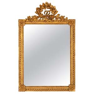 Miroir mural en teck massif de haute qualité avec finition dorée et magnifiquement sculpté pour l'intérieur ou l'extérieur - Product Image 1