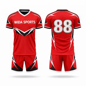Oferta Especial: Conjuntos de Uniformes de Fútbol Personalizables y Transpirables para Adultos, OEM Aceptable, Primavera - Product Image 1