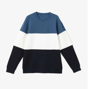 Sudadera de Cuello Redondo en 3 Colores, Sudadera Holgada de Color Sólido, Prenda Informal de Punto de Algodón para Invierno, Ropa Personalizada - Product Image 1