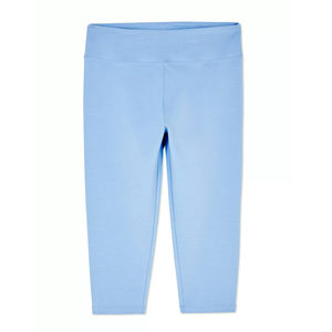 Leggings Capri Taille Haute pour Femmes, Tenue de Fitness et Yoga, Dernière Mode, Style Casual Confortable, Respirant et Couleur Unie, OEM - Product Image 6