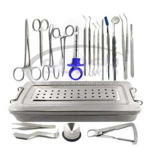 Teeth <b>Cleaning</b> Dental Tools Kit Steel Tooth Pick Dental <b>Scraper</b> Hygiene Set Mouth Mirror Dental Instrument by Blush Surgical - Product Image 2