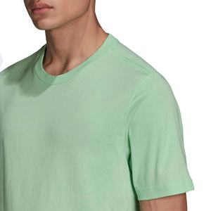 เสื้อยืดแขนสั้นผ้าคอตตอนแบบหลวมสำหรับผู้ชายเสื้อยืดคอกลมมีโครง180gsm ชุดกีฬาผ้าฝ้าย100% - Product Image 4