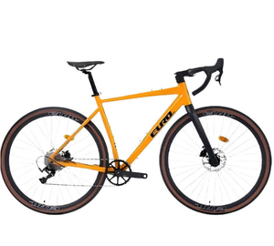 Vélo de ville léger 700Cx38C à bords jaunes L-TWOO 11 vitesses, frein à disque hydraulique, fourche en fibre de carbone haute performance, 15 kg - Product Image 2