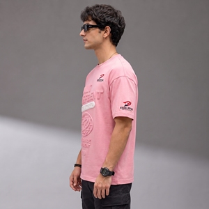 Camiseta Cómoda para Hombre con Estampado en Relieve, Mezcla de Algodón, Cuello Redondo, Ligera, Elegante, para Uso Diario - Product Image 3