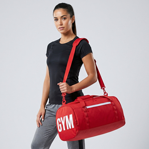 Sac de sport pour femme avec sangle réglable, grande capacité 30-40L, fermeture éclair, en polyester, pour le fitness - Product Image 1