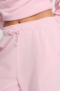 Fournisseur direct d'usine – Pantalon de survêtement évasé décontracté pour femme – Meilleure vente – Couleur unie – Coupe large - Product Image 4