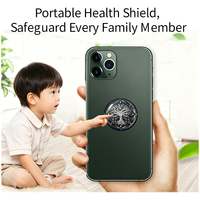 Autocollant anti-radiation EMF Quantum Shield pour neutraliser les radiations des téléphones portables, autocollant anti-radiation EMF 5G pour téléphone mobile