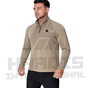 Camiseta Informal Negra Lisa, Camiseta Personalizada al por Mayor, Camisetas de Manga Larga para Hombre - Product Image 6