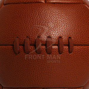 FRONT MAN SPORTS Ballon de football classique cousu à la machine, écologique, confortable, excellent pour le jeu, idéal pour les matchs d'académie - Product Image 4