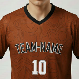 Conjunto Completo de Uniforme de Fútbol Transpirable de Alta Calidad y Secado Rápido para Hombre, Camiseta de Jugador, Chándal de Fútbol, Manga Corta - Product Image 4