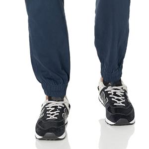 กางเกงสเวตเตอร์ผ้าฝ้ายสำหรับผู้ชายกางเกงสเวตเตอร์ลายทางมีเชือกผูกสำหรับวิ่งแฟชั่นแบบเรียงซ้อน - Product Image 3