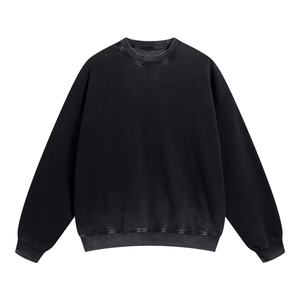 Sweat-shirt unisexe à manches régulières, coupe ample, pull décontracté en coton tricoté uni, idéal pour l'automne, à prix abordable pour hommes. - Product Image 1