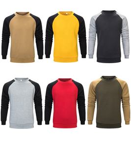 เสื้อสเวตเตอร์คอกลมคอกลมทรงโอเวอร์ไซส์ผ้าฝ้ายคอกลมมีฮู้ดเสื้อสเวตเตอร์ปักโลโก้ได้ตามต้องการ - Product Image 2