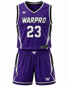 Colección de Camisetas de Baloncesto Modernas WARPRO, Uniforme de Equipo de Alto Rendimiento, Ropa de Baloncesto para Competición, Sublimada - Product Image 1
