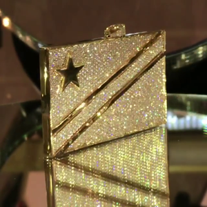 Pendentif drapeau personnalisé serti de diamants Moissanite, en argent sterling 925 plaqué or, bijoux hip-hop micro-pavé VVS - Product Image 6