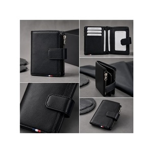 Cartera de Cuero Genuino Hecha a Mano al por Mayor con Diseño Delgado y Costuras Duraderas para Uso Diario al Mejor Precio - Product Image 1