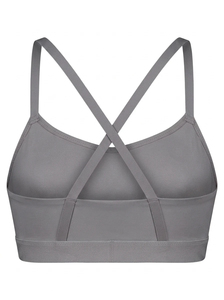 Sujetador deportivo acolchado de alto impacto con espalda cruzada para mujer, con logo personalizado, top de fitness acolchado, ¡gran oferta! - Product Image 6