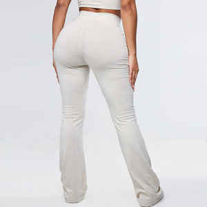 Sudadera Corta con Capucha y Logotipo Personalizado OEM, Estilo Casual, Chándal Tejido para Mujer, con Abertura Frontal para Invierno - Product Image 3